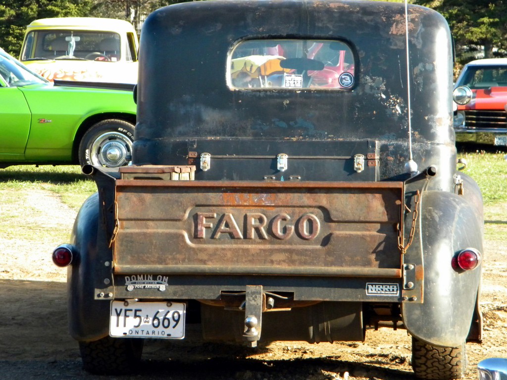 An old Fargo Pickup truck not yet restored